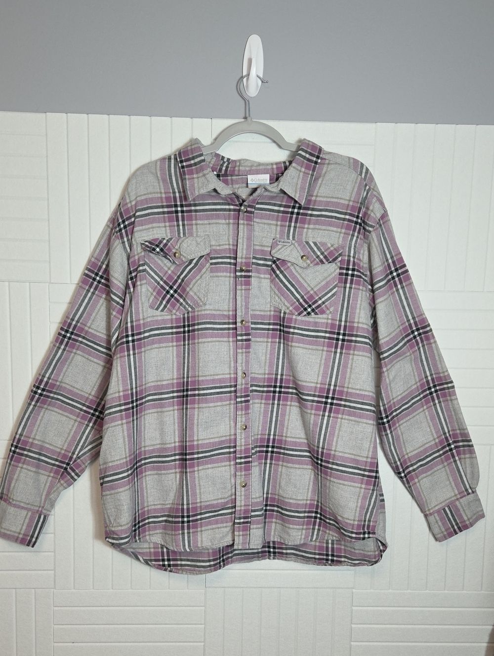 Columbia 100% Cotton Flannel Shirt Size XXL